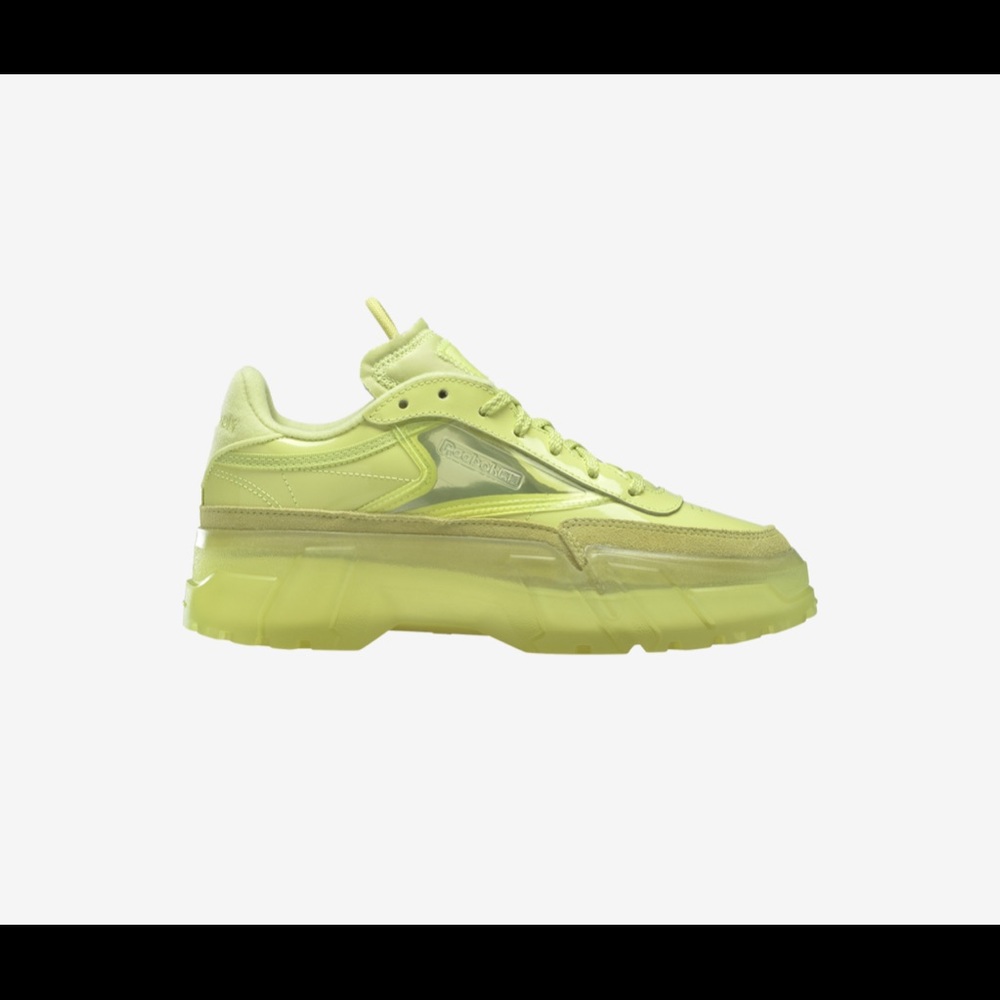 Reebok Cardi B Club C- Yellow, Womens Sz 9